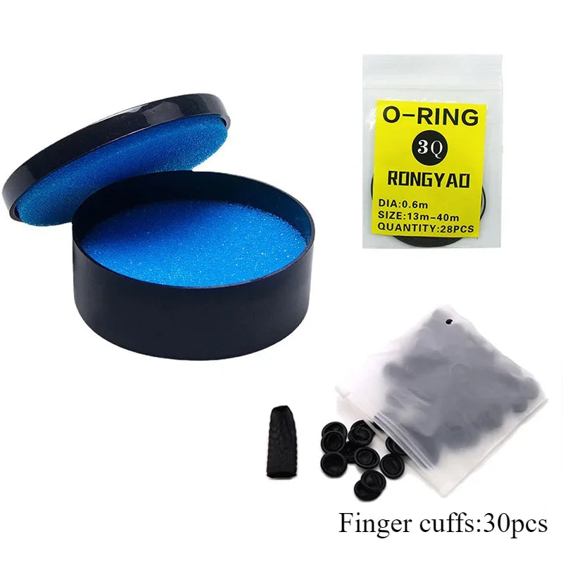 Watch Repair Tools 1box Watch Case Rubber Waterproof O-Ring Oil-resistant Watch Bottom Cover Gasket 0.5/0.6mm O-Ring Seal Gasket Qme B-0.6 with 30pcs