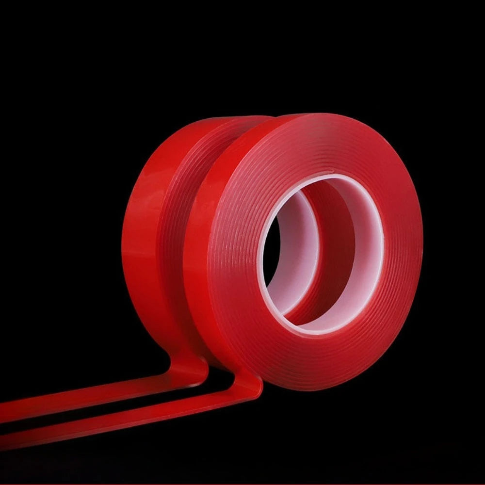 9.84FT Transparent Acrylic Double Sided Tape 6-30mm Width Ultra-strong Self-adhesive Heavy Duty Tape for Home Decoration Qme