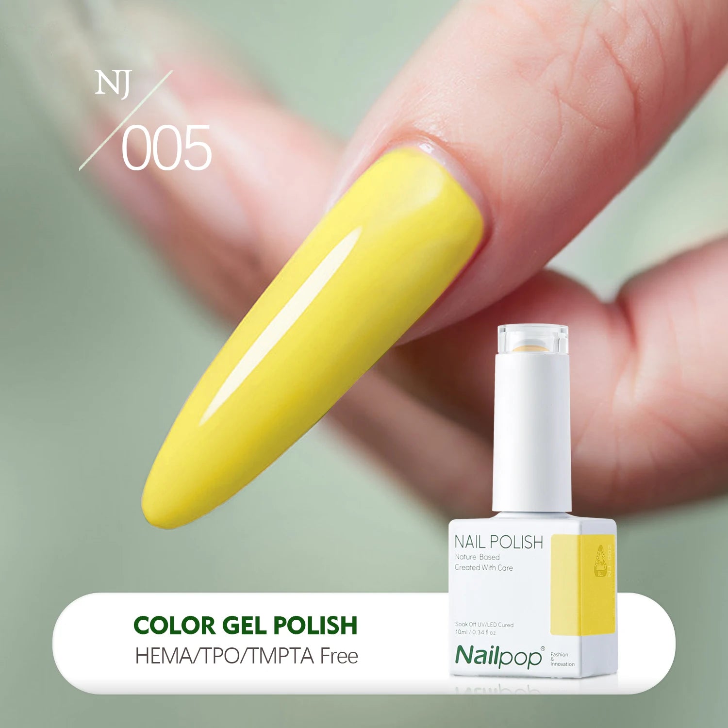Nailpop Summer Dopamine Gel Polish 20 Colors 8 12 Builder Nail Art Qme NJ-005 10ml