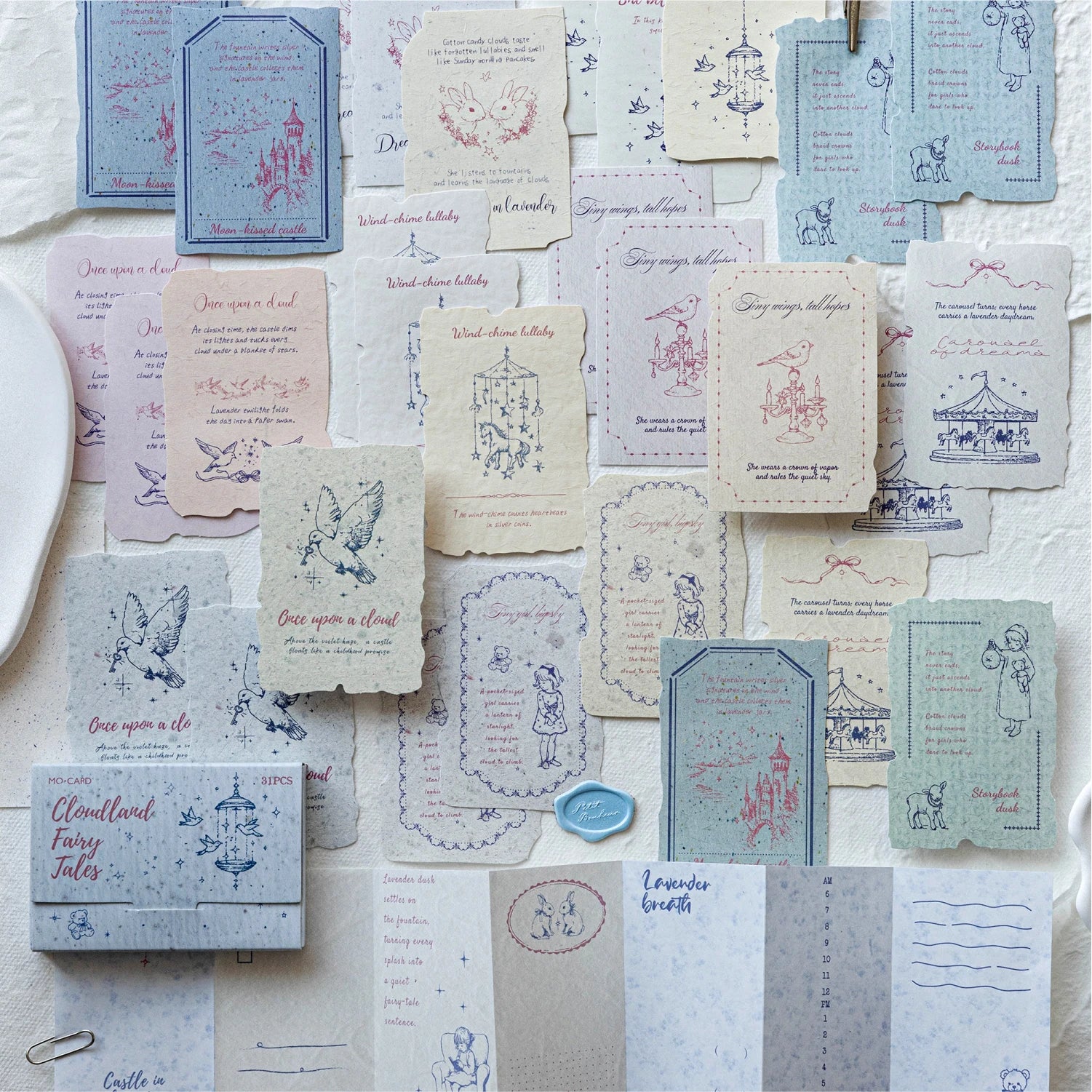 30 Pcs of retro background material decoration stickers DIY scrapbook writing paper diary stationery magazine diary decoration Qme