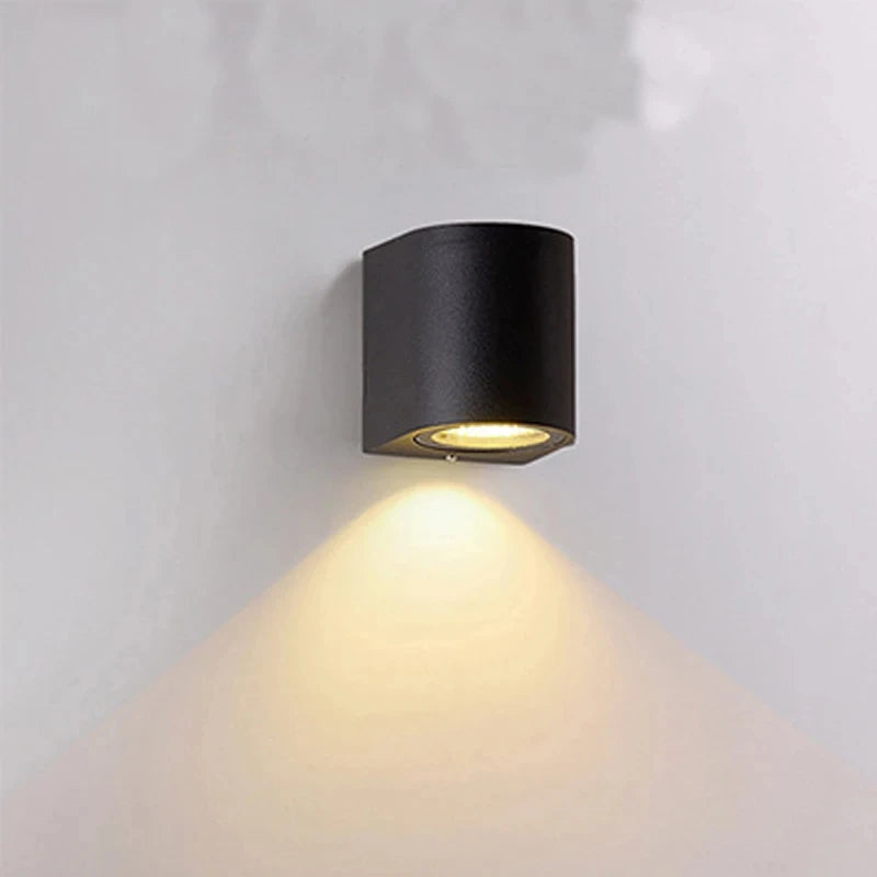 5W Outdoor IP65 LED Wall Lamps Modern Waterproof LED Sconce Porch Garden Aisle Exterior Wall Mount Lighting Fixture110/220V Qme