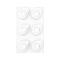 6 12 Cavity Silicone Mold Mango Mousse Cakes Fruit Shaped Chocolate Qme 6 White