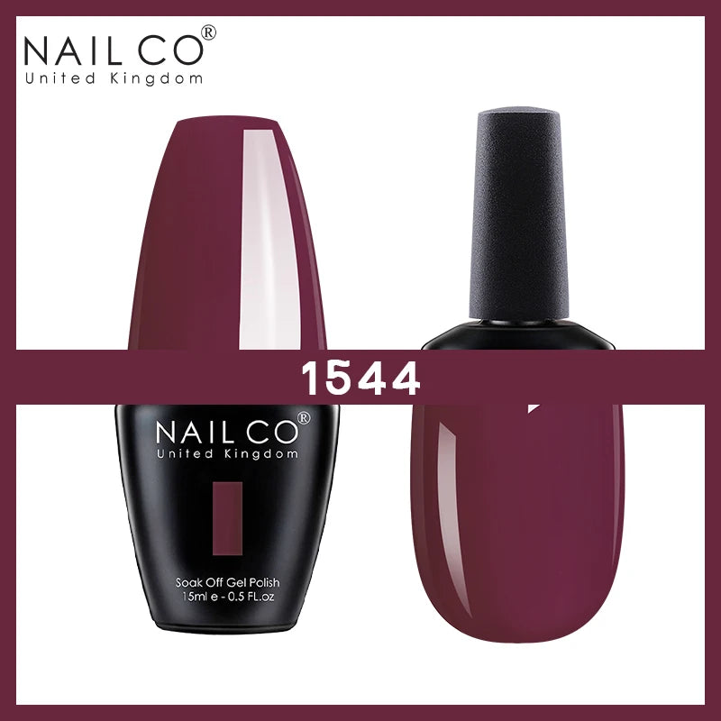 NAILCO Nude Nails Gel Nail Polish UV LED Semi-permant Varnish Hybrid