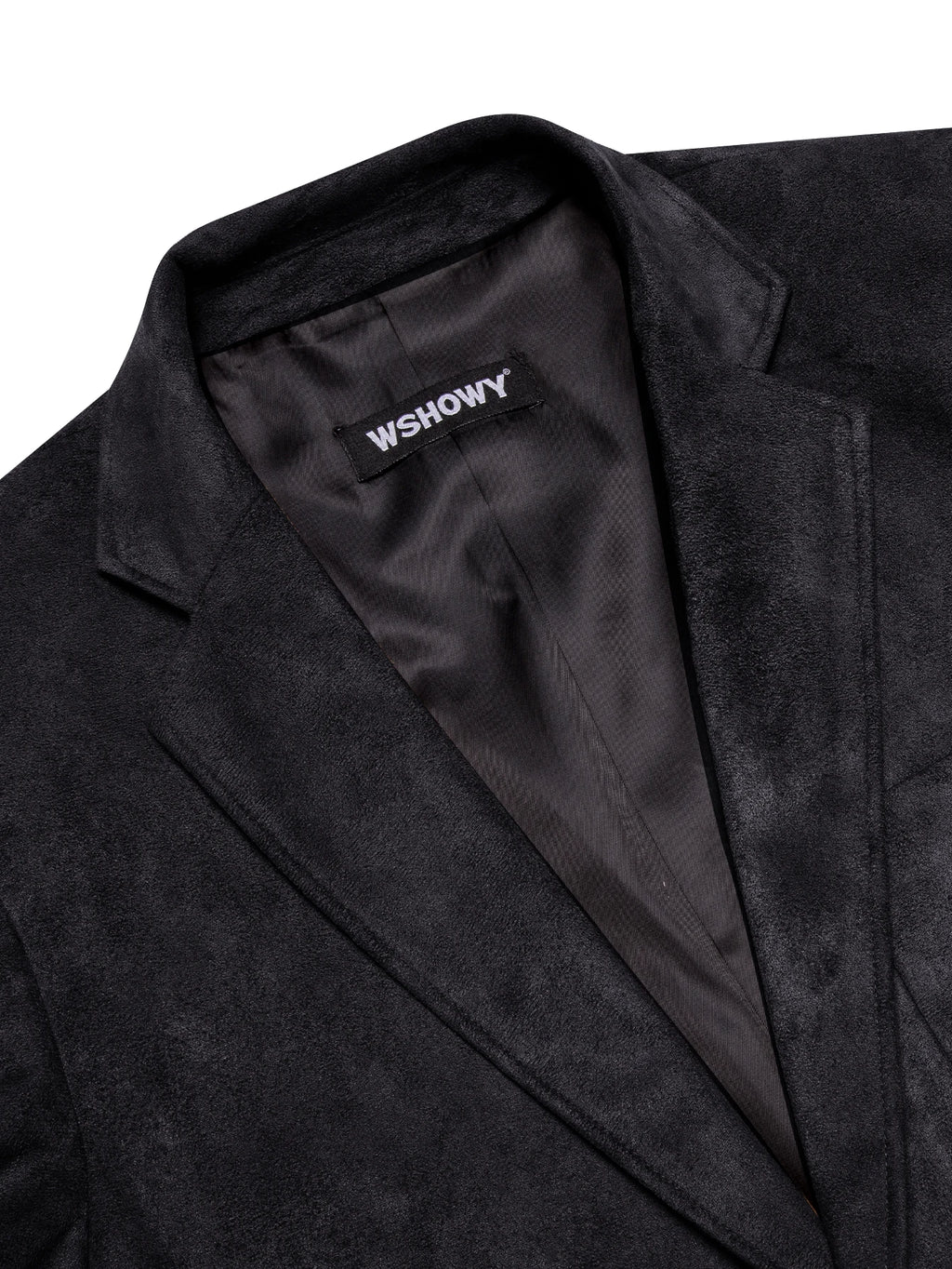 Vintage Mens Suede Blazer Jacket Casual Business Single Breasted Suit Qme