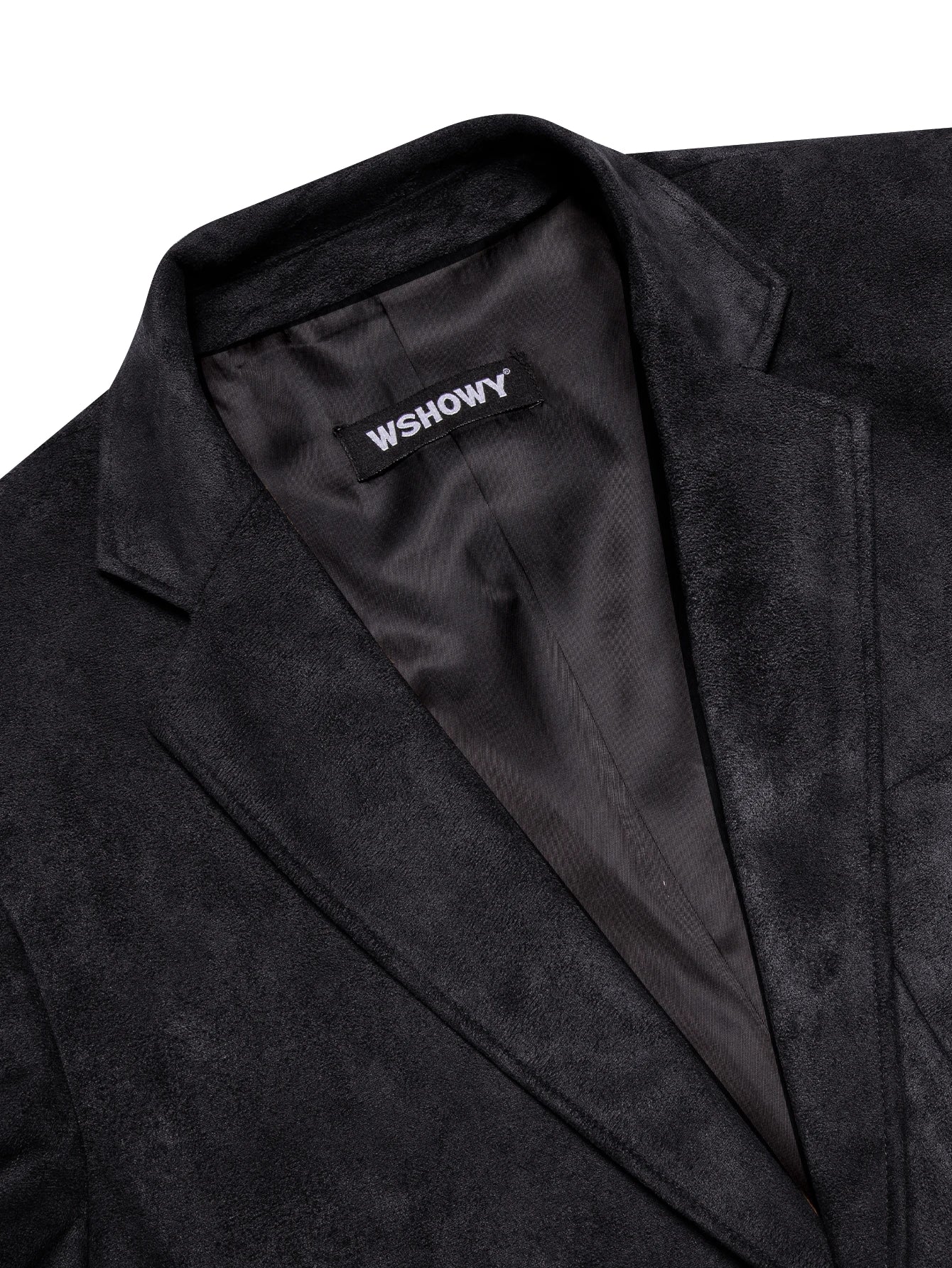 Vintage Mens Suede Blazer Jacket Casual Business Single Breasted Suit Qme