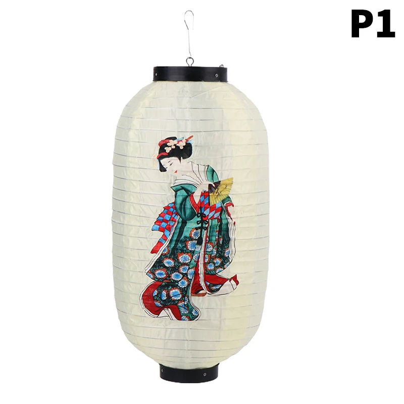 Japanese Lantern Cloth Party Decorative Lanterns Sushi Restaurant Qme P1