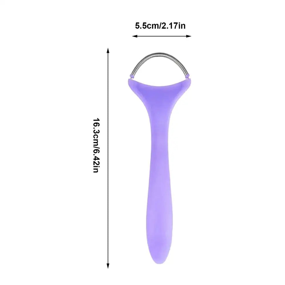 Face Hair Remover Facial Epilator Tool Spring Chin Epilator Tool Spring Threaded Hair Removal Device For Lip Neck Eyebrow Nose Qme China Mainland Purple