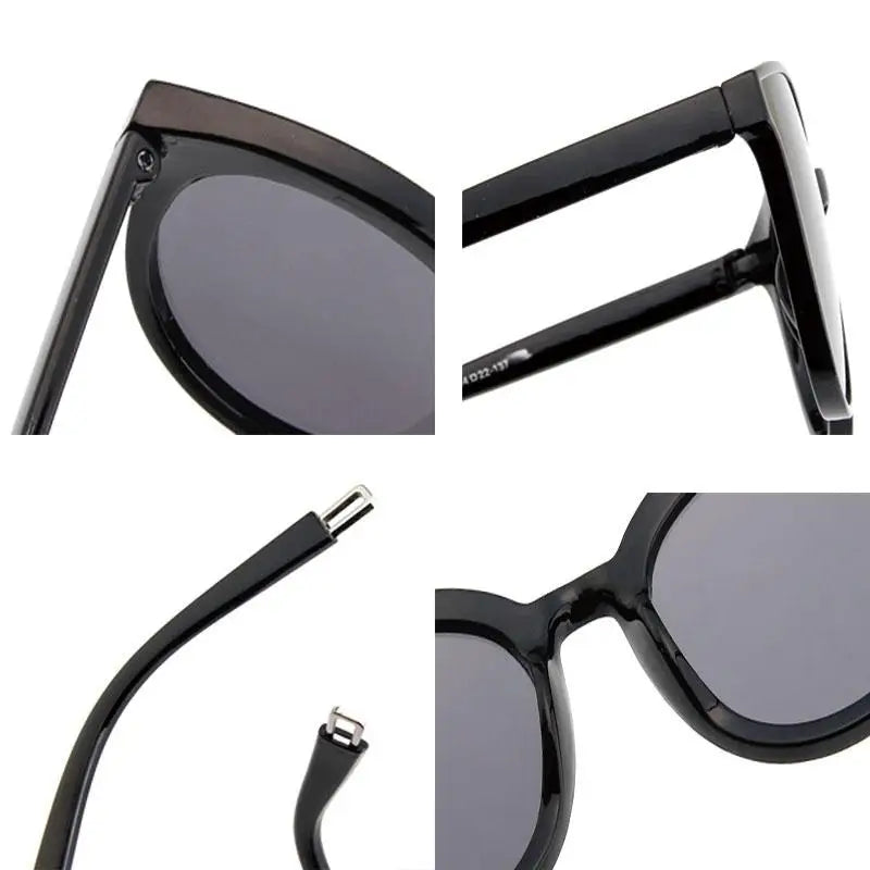 Fashion Punk Sunglasses Women Men Trendy Wrap Around Star Decor Qme
