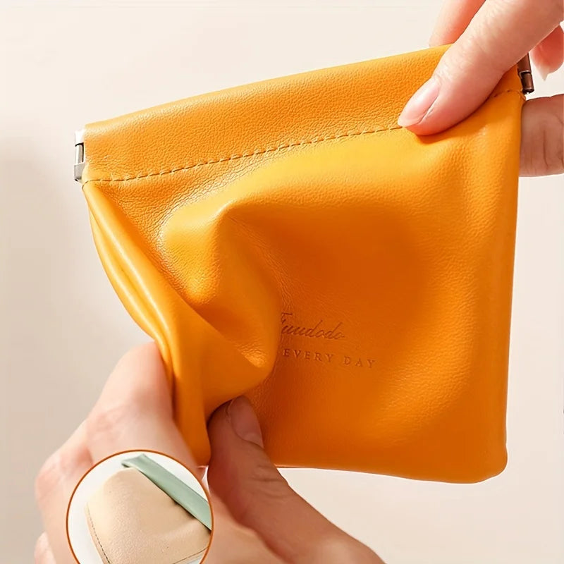 1 Automatic Closure Portable Lipstick Data Cable Storage Bag Outdoor Qme