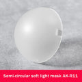 AK-R11 Magnetic Dome Diffuser Replacement V1 Round-head Flash AD200 Qme Default Title