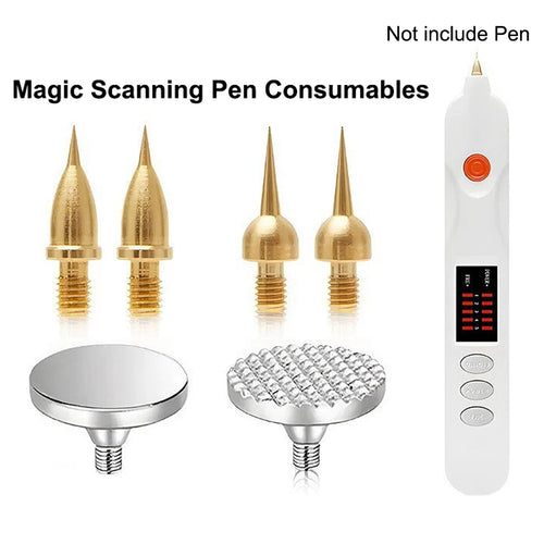 1 2 Replacement Plasma Pen Tip Freckle Wart Mole Wrinkle Removal Dark Qme