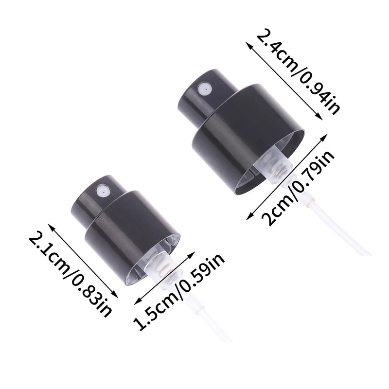 Bayonet Aluminum Perfume Bottle Matching Nozzle Cap Fine Mist Sprayer Qme