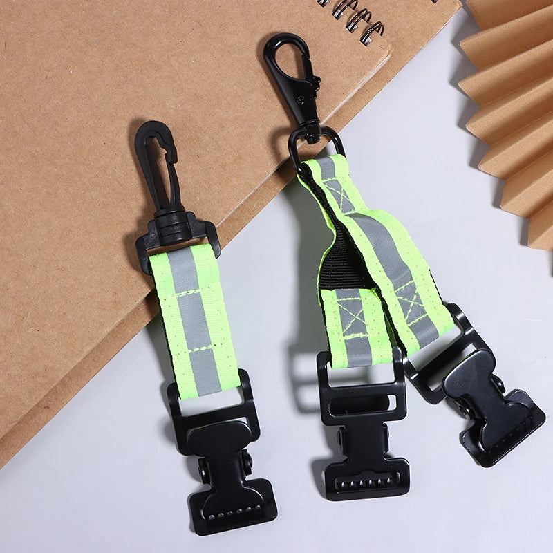 Firefighter Glove Strap Universal Gloves Holder 1 2 Clip Clips Qme