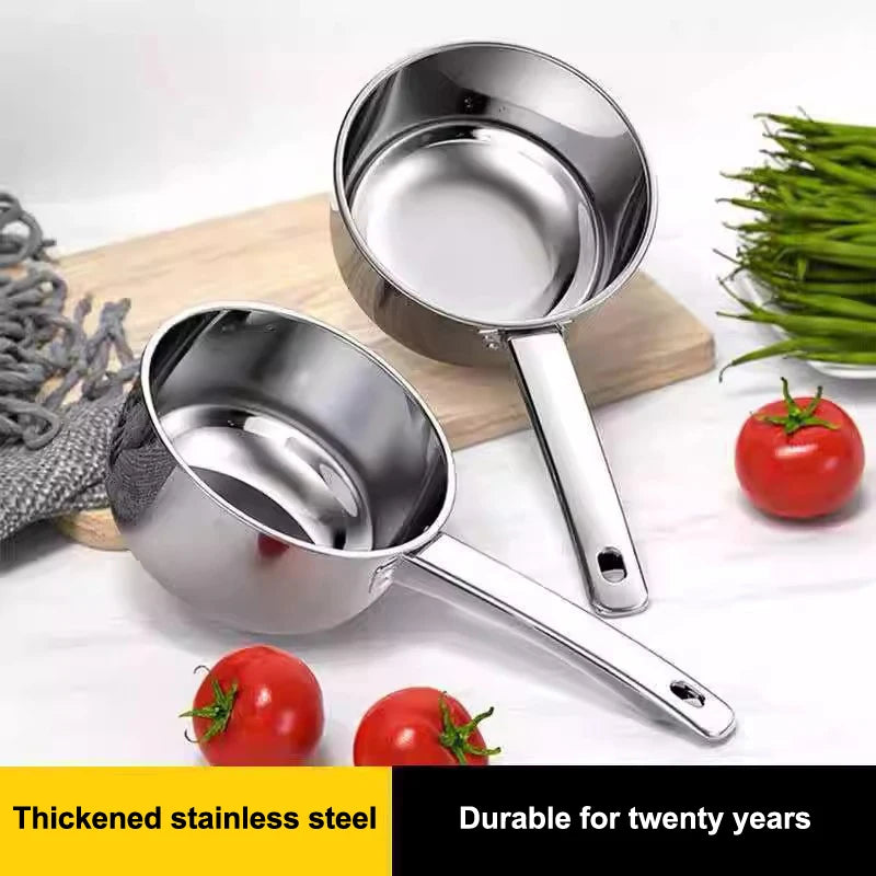 Stainless Steel Water Ladle Pan Pot Household Kitchen Cooking Gadgets Qme