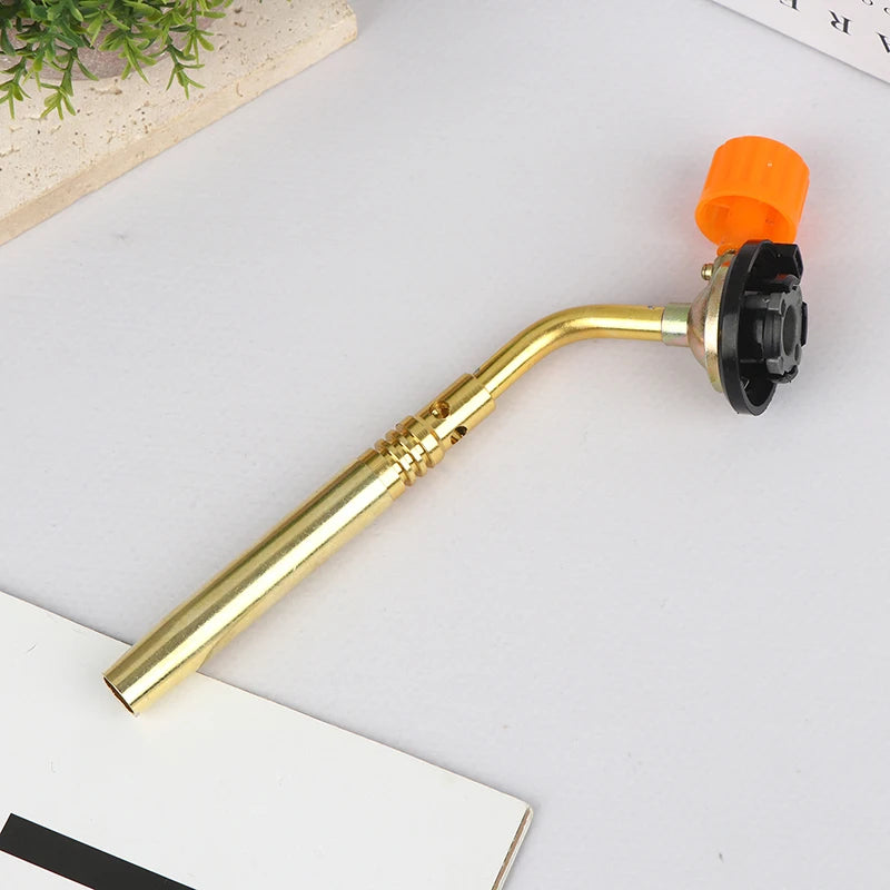 Portable Soldering Heat Gun Butane Burner Welding Gas Torch Flame Qme