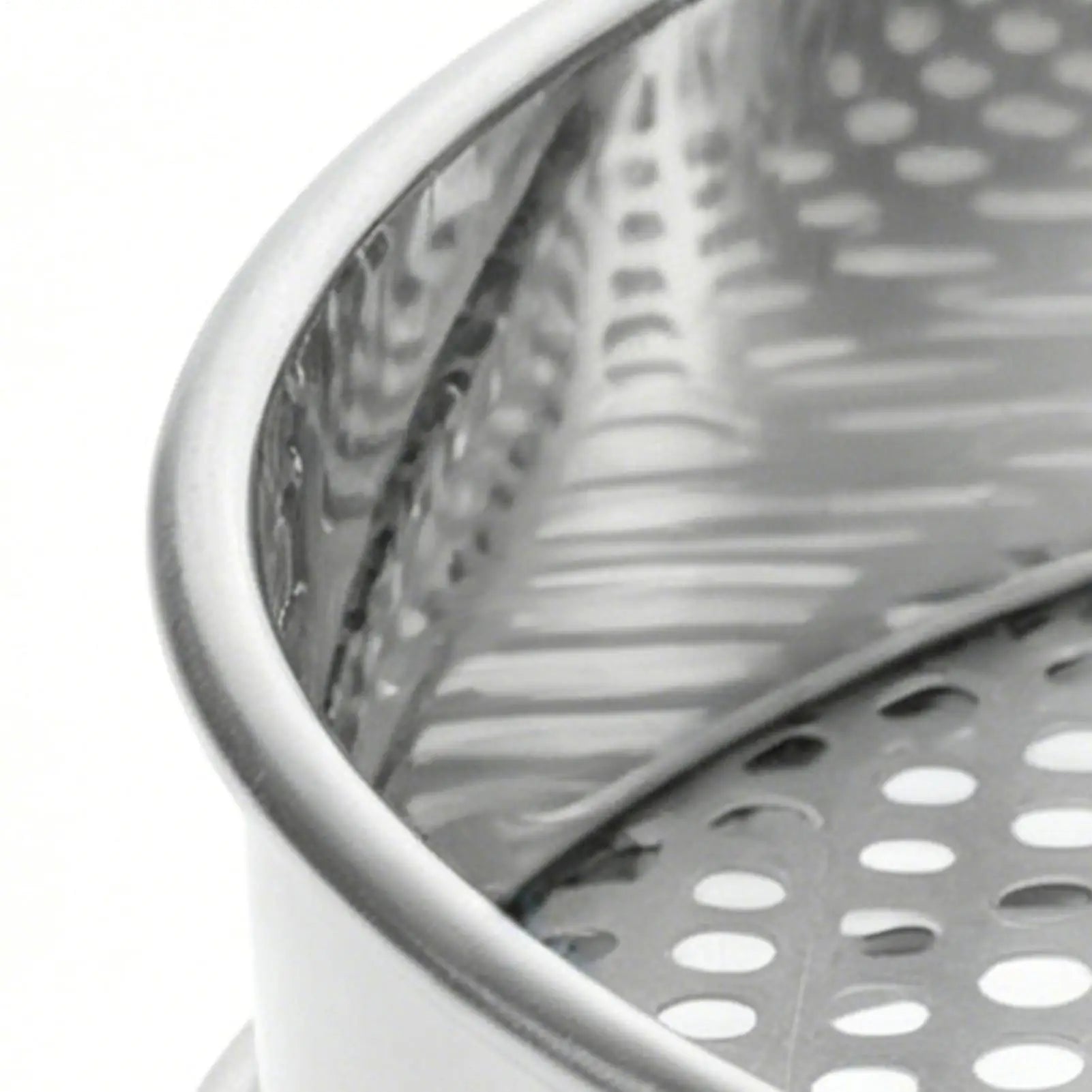 Dirt Sifter Gardening Round Hole Mesh Strainer Stainless Steel Gravel Qme