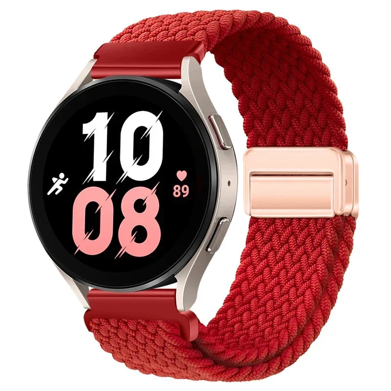 Nylon Strap Huawei Watch 4 GT4 2 3 Amazfit GTR Magnetic Breathable