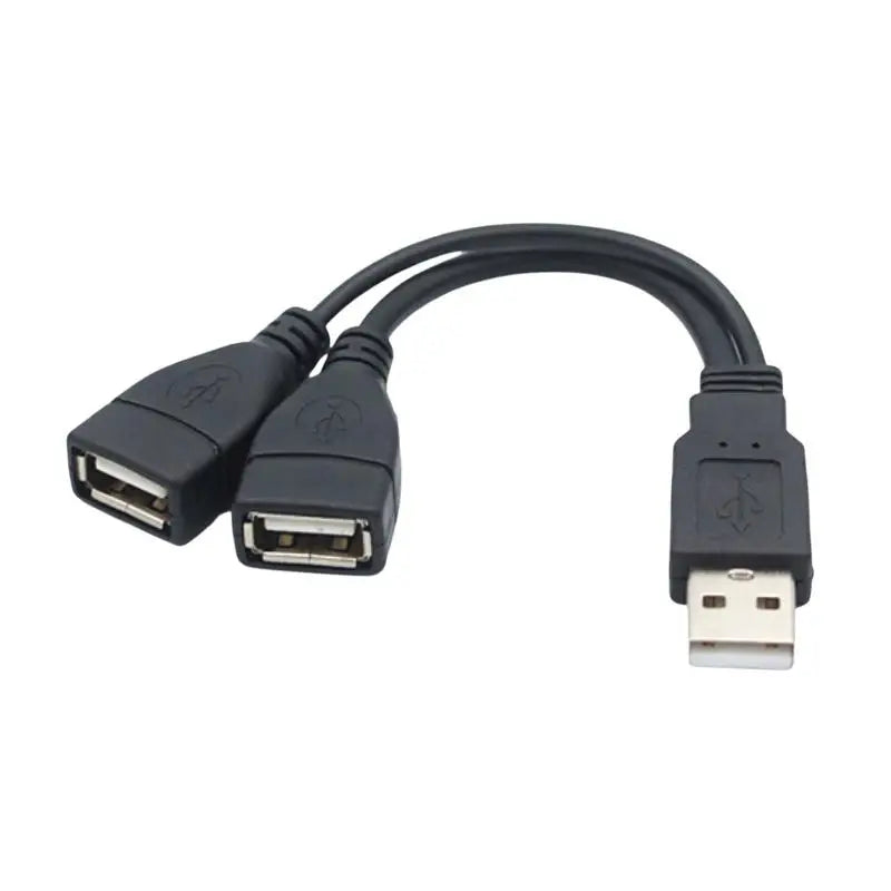 Dual USB Charging Cable 1 2 Offline Fast Data Sync Durable Portable Qme