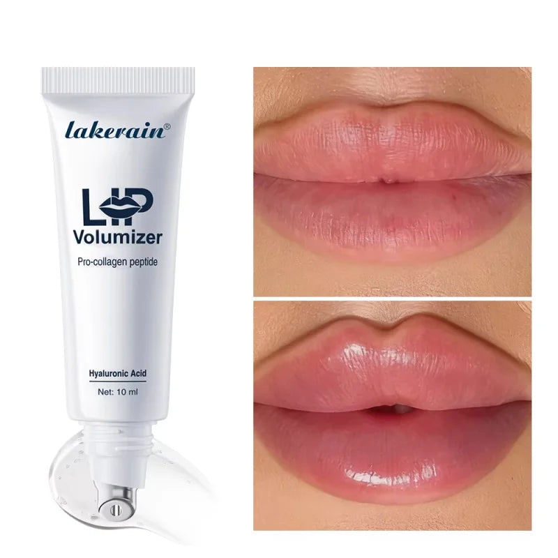 Instant Lip Plumping Essential Oil Hyaluronic Acid Nourishing Antiwrinkle Moisturising Sexy Lip Care Ultimate Plumping Lip Gloss Qme 1pc