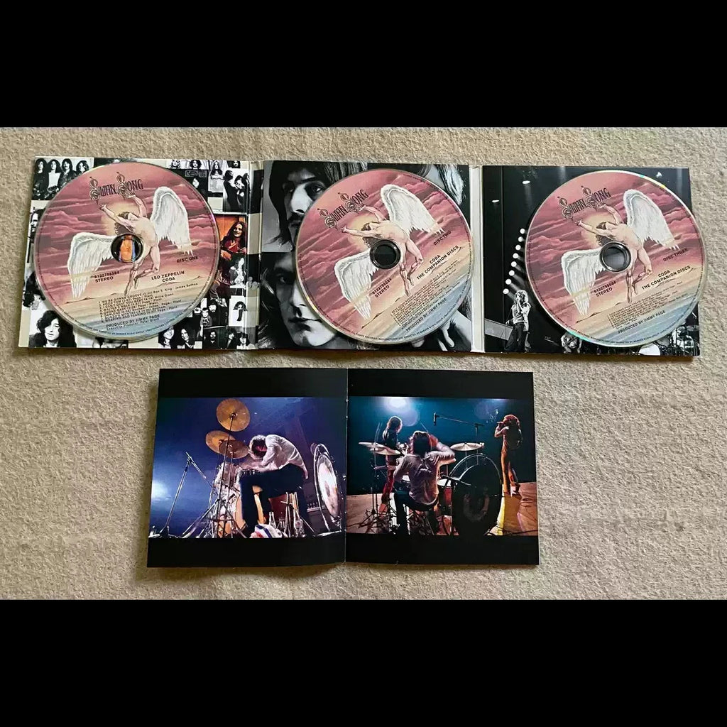 "Coda" Deluxe Edition Remastered, Legendary Rock Band Album Remastered 3CD Set, Featuring Original Album, Unreleased Materials Qme