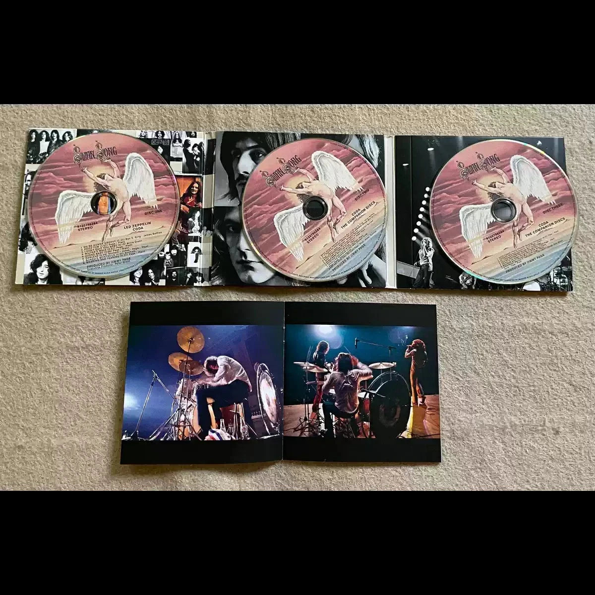 "Coda" Deluxe Edition Remastered, Legendary Rock Band Album Remastered 3CD Set, Featuring Original Album, Unreleased Materials Qme