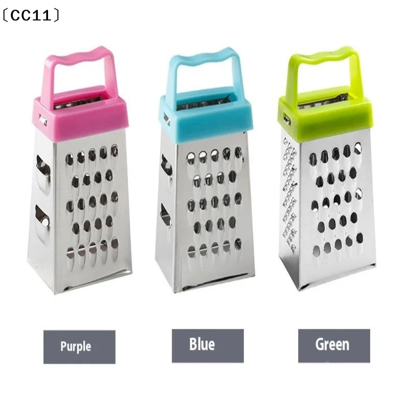 Mini Stainless Steel Four-sided Cucumber Grater Fruit Planer Cheese Qme
