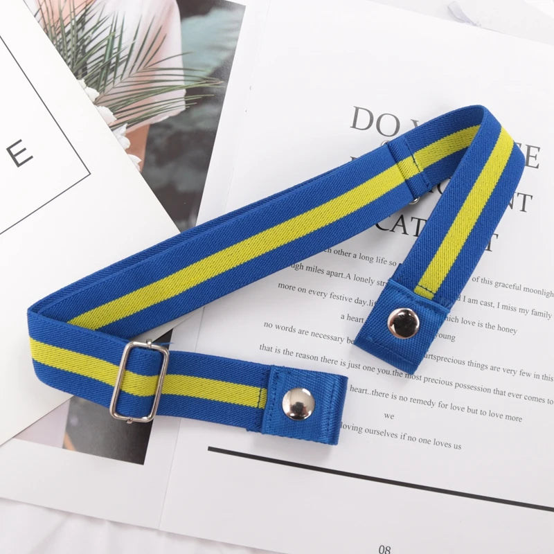 Elastic Belt Without Buckle Canvas Women Ladies Jeans Pants Waist Qme BEE-25 length 60-100cm China Mainland