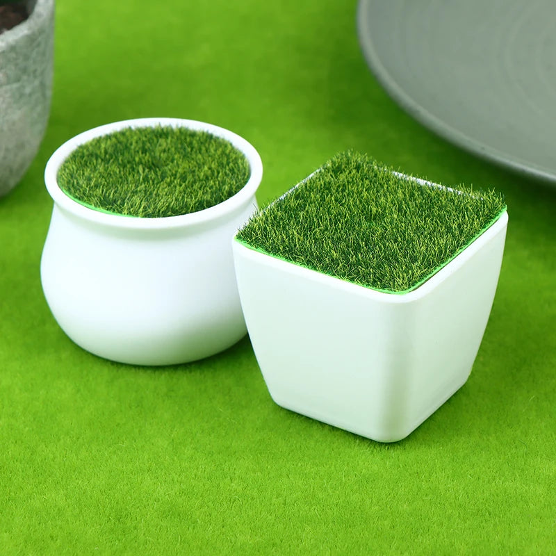 Thickened Balcony Fake Flowers Flower Pot Bonsai Ornament Arrangement Qme