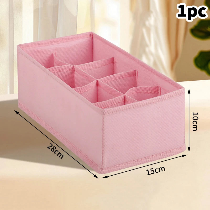Household Wardrobe Box Cabinet Drawer Organizer Underwear Socks Bra Qme E3