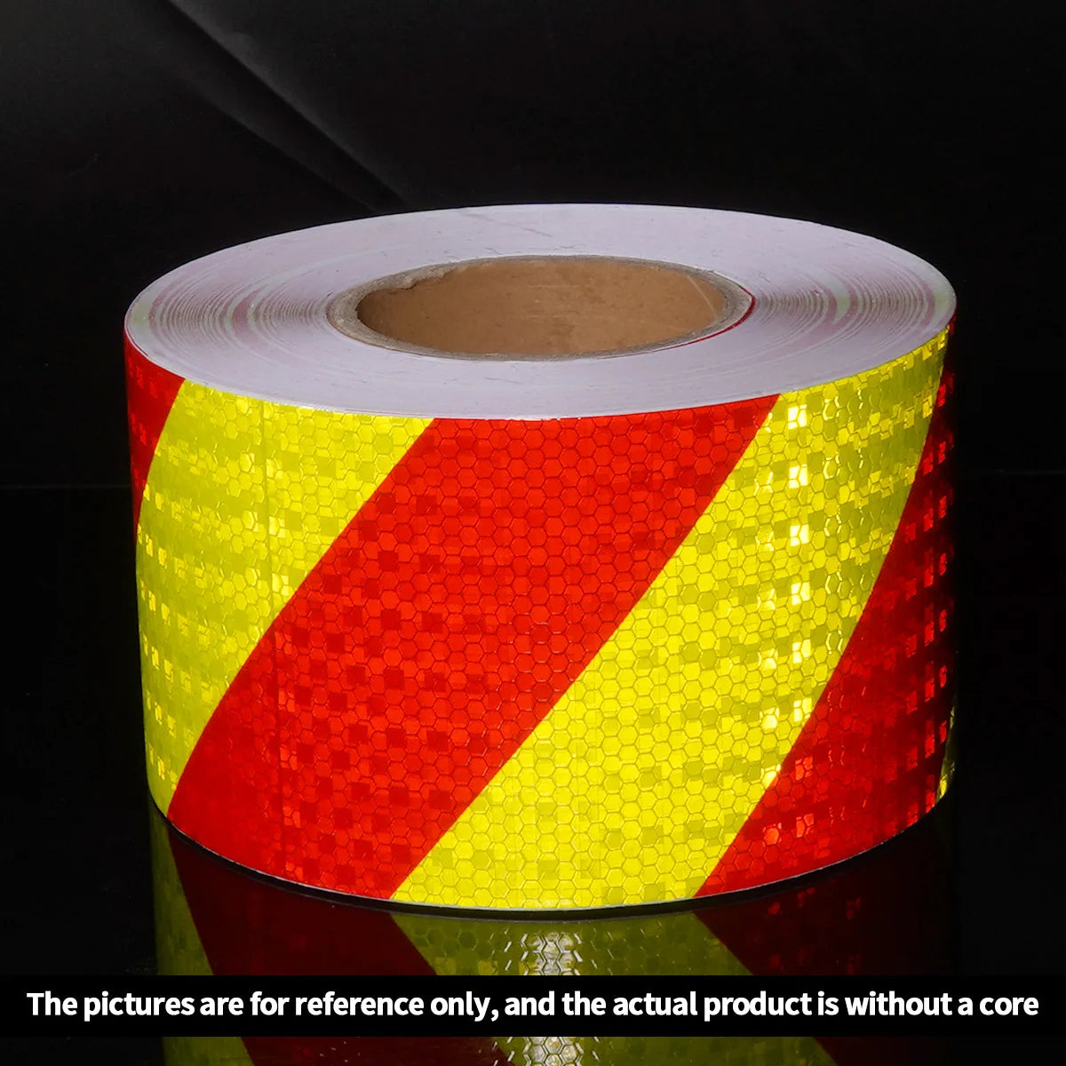 Reflective Adhesive Tape Twill Green-Red Strips Waterproof Safety Reflectors Sticker For Car Qme 10cm 1m