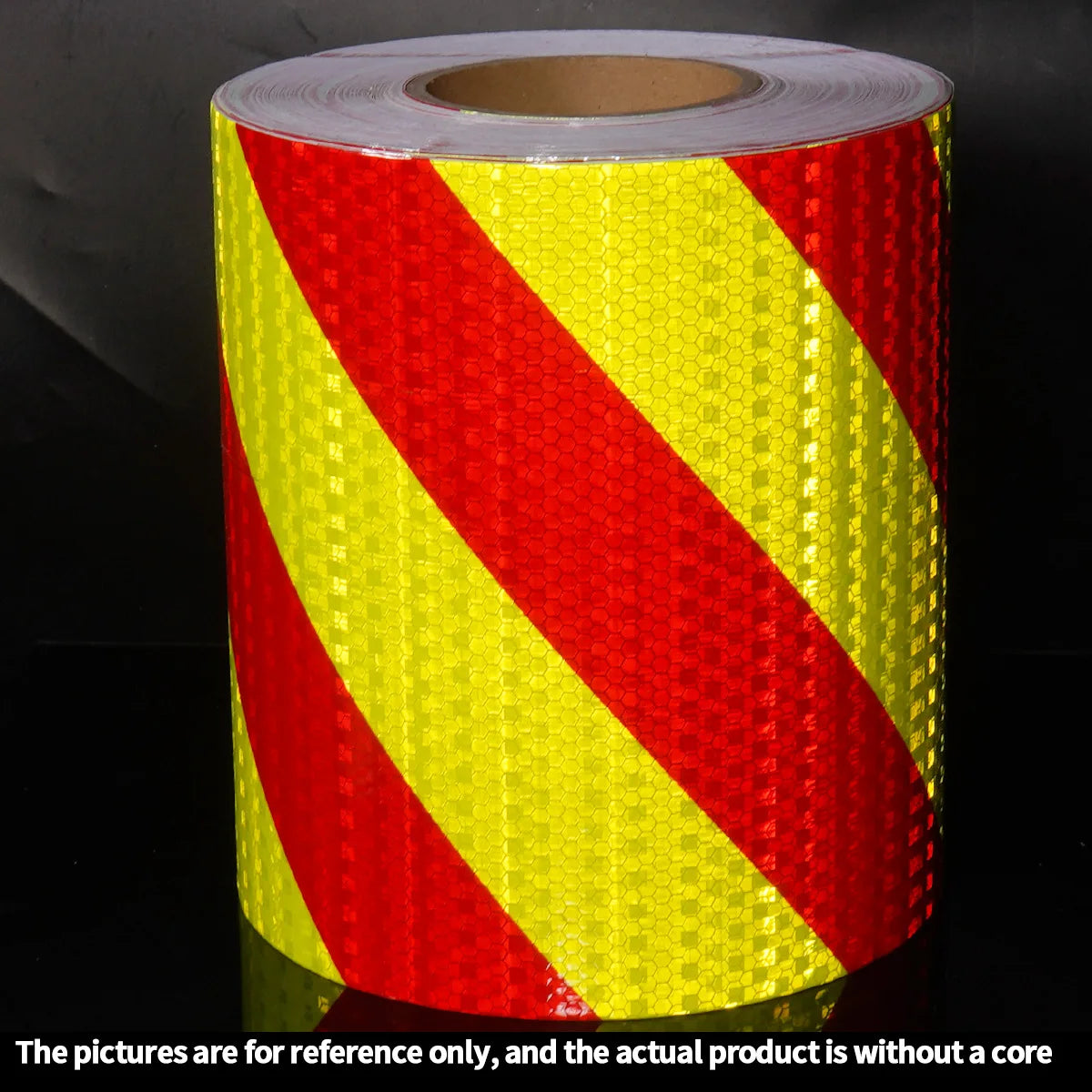 Reflective Adhesive Tape Twill Green-Red Strips Waterproof Safety Reflectors Sticker For Car Qme 20cm 1m