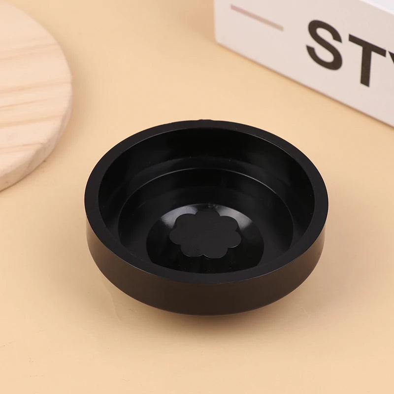 Desk Flag Stand Black Plastic Office Home Decor 8 Holes Mini Flagpole Qme