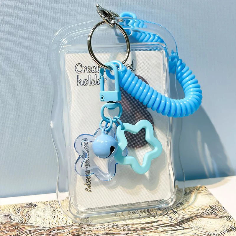 Student's Transparent Card Holder Kpop Music Identification Qme A4