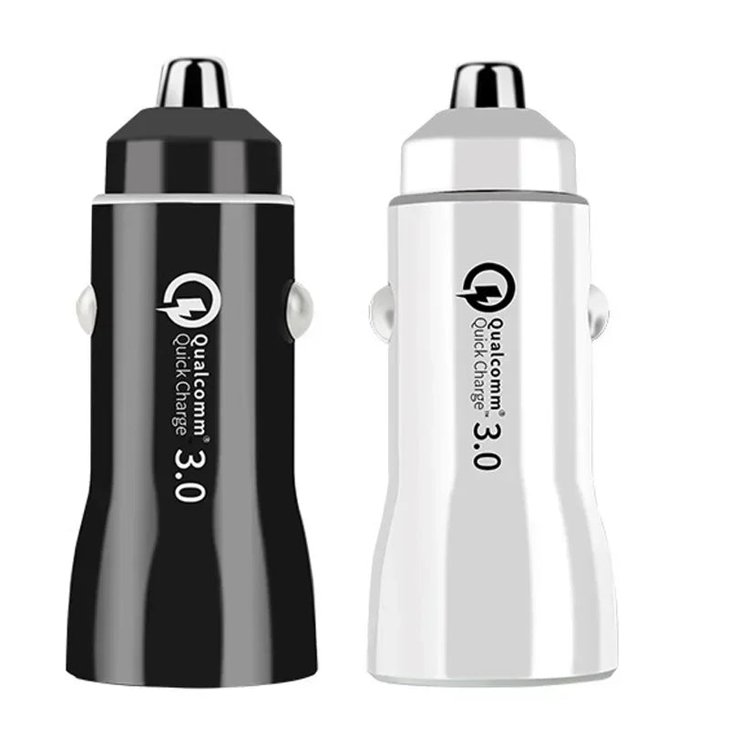 Fast USB Car Charger for Mobile Phone, iPhone 8/11/12, iPad, 20W Mini PD+QC3.0 Quick Charge Qme