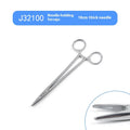 Needle Holder Medical Surgery Stainless Steel Forceps Thick Thin Qme d
