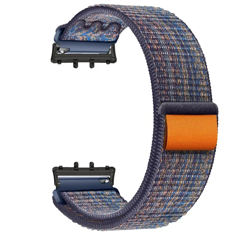 Nylon Loop Strap Samsung Galaxy Fit 3 Adjustable Elastic Bracelet