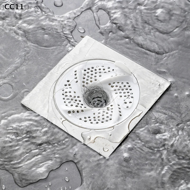 Bathtub Drain Hair Catcher Tub Protector Strainer Shower 3PCSCC11 Qme