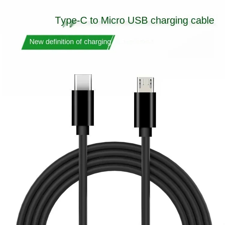 USB Type C To Micro Usb Cable For Samsung Galaxy S7 S6 Android Fast Charging Mobile Phone Charger Cord For Huawei USB PD Cable Qme