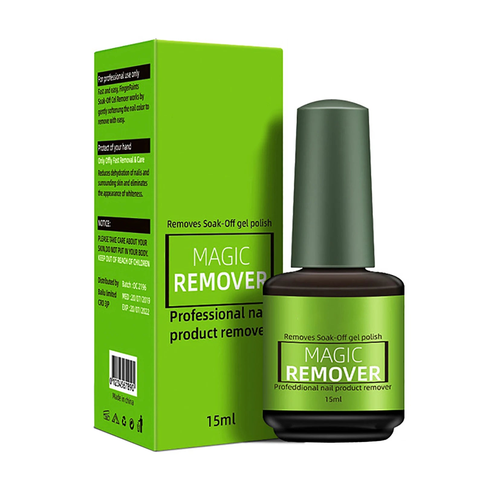 Nail Gel Magic Remover Soak Off Polish Delete Primer Acrylic Clean Qme G China Mainland