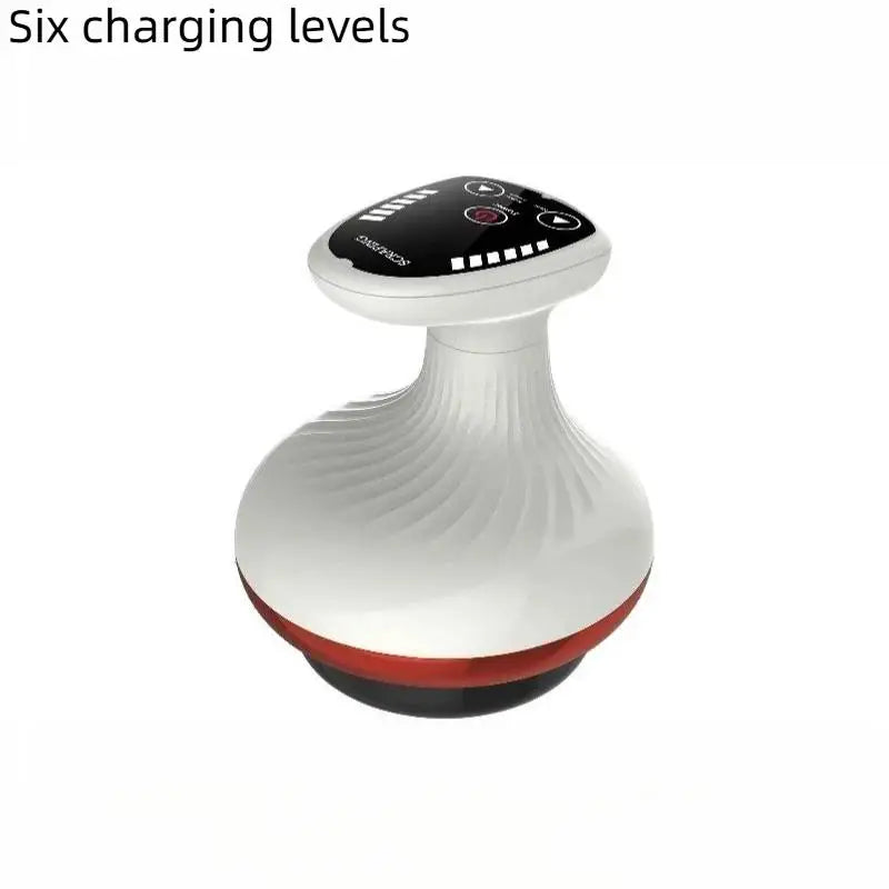 Electric Cupping Scraping Massager Adjustable Suction Rechargeable Qme A4