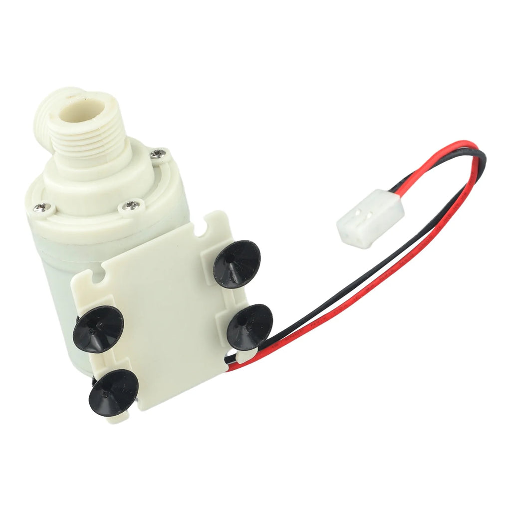 12V DC Water Pump Kit 1/2" NPT And For BSP Female Thead Quiet Solar Hot Water Circulation Pump With Brass Coupler And Clamp Qme
