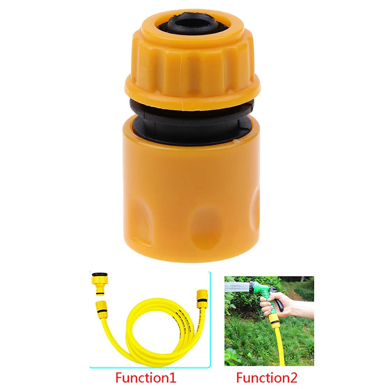 Garden Lawn Hose connection Water Tap Hose Pipe Fitting Set Connector Adaptor. Qme