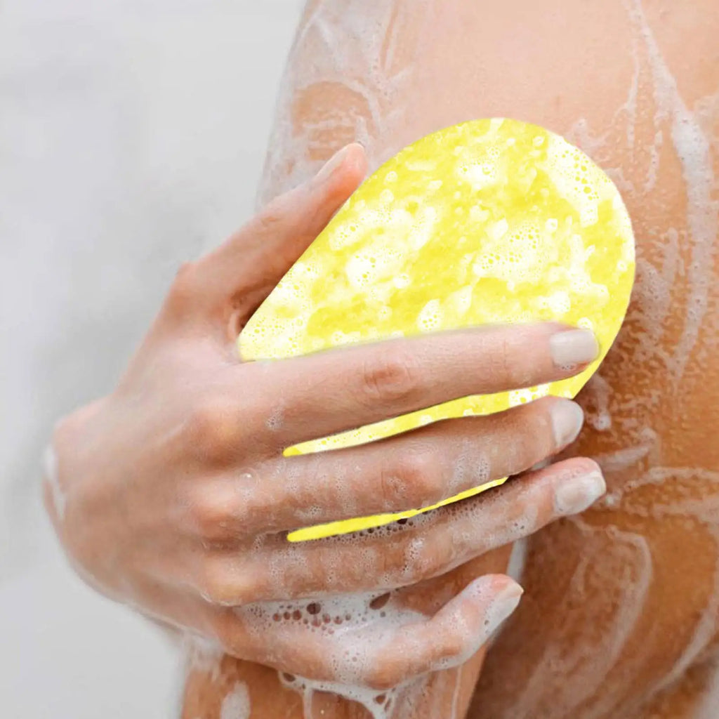 Bath Sponges For Shower Reusable Gentle Bathing Sponge Soft Cleansing Peeling Tool For Home Shower Women Men Spa Users Qme