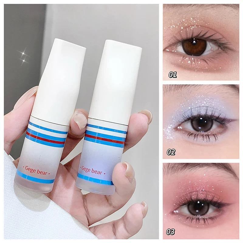 Gege Bear Sparkling Diamond Liquid Eyeshadow Versatile Highlighter No Qme