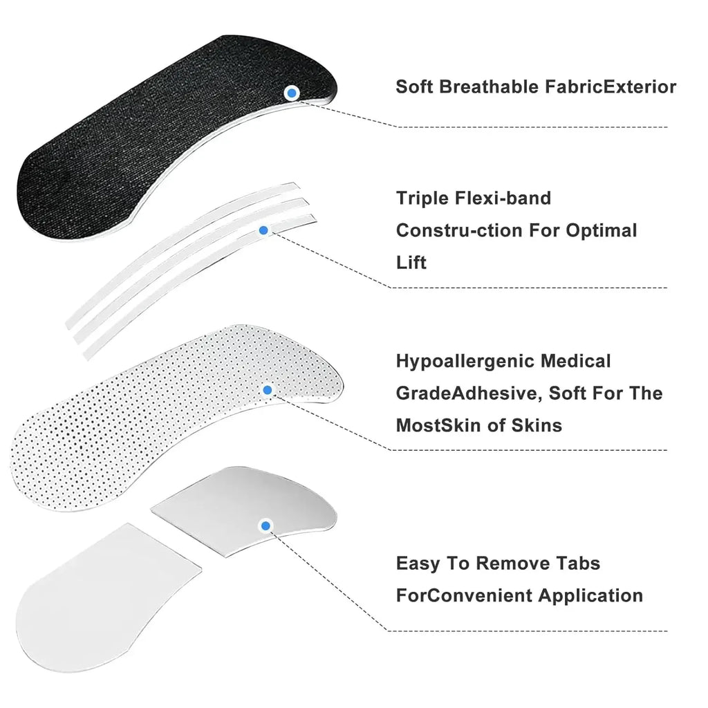 30 90 150 Anti Snoring Nose Strips Breathing Correction Physical Qme