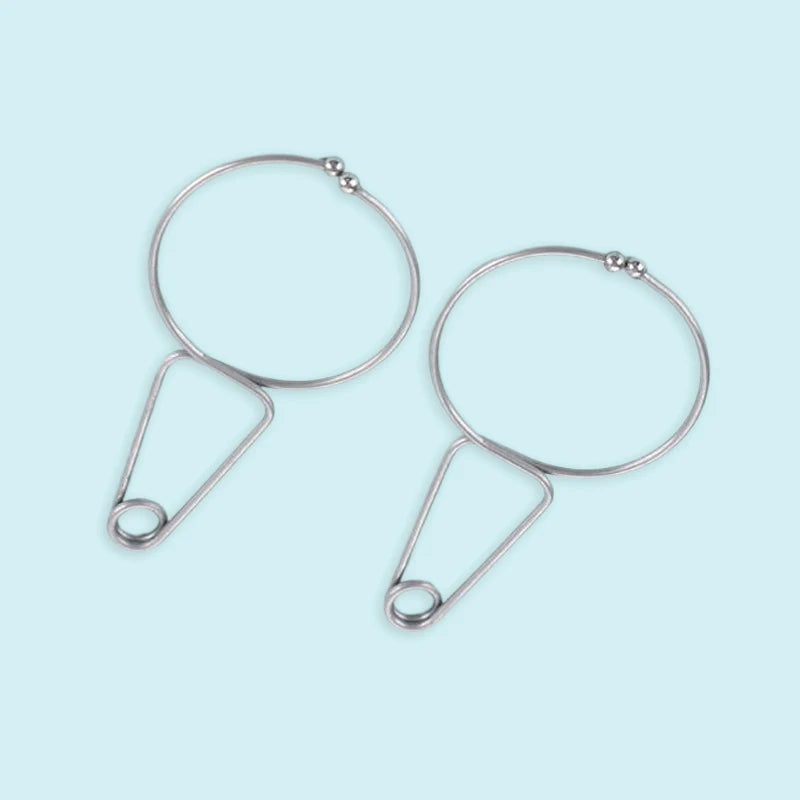 Magnetic Ear Acupuncture Point Clamp Points Chart Stainless Steel Qme A2