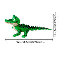 Small Animal Desktop Decor Children Funny Giftrealistic Crocodile Toy Qme Default Title