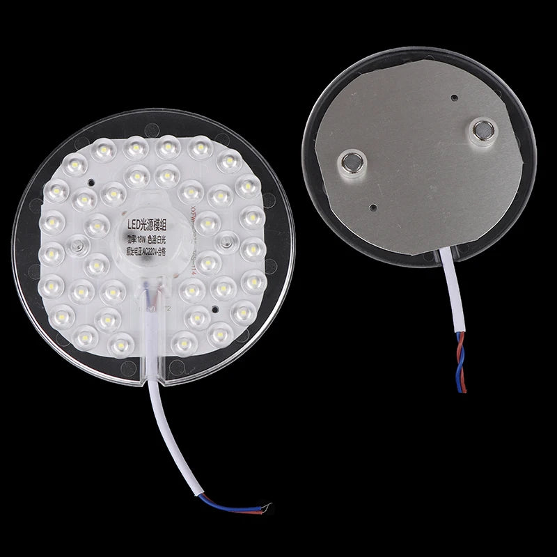 Versatile AC220V LED Round Panel Light Magnetic Suction Available Qme