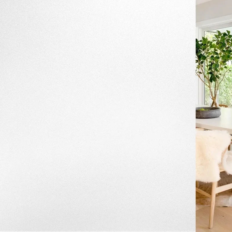 Frosted Electrostatic Window Film That Can Renovate Windows Without Qme baimosha 40cmX5m