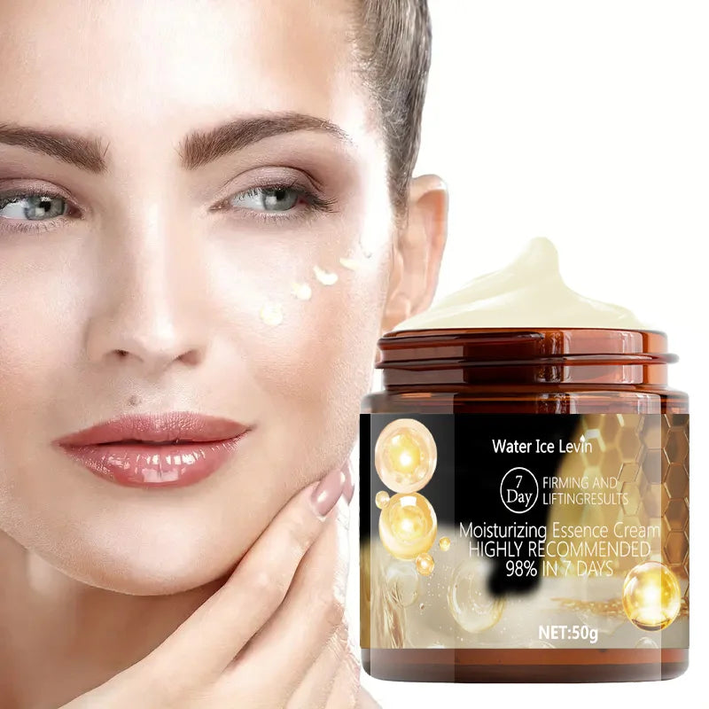 Bee Venom Facial and Neck Cream, Revitalizes the Skin, Hydrates and Moisturizes, Easily Absorbed, Effectively Cares for and Nourishes the Skin, Provides Long-Lasting Hydration, and Effectively Relieves Dry Skin Qme
